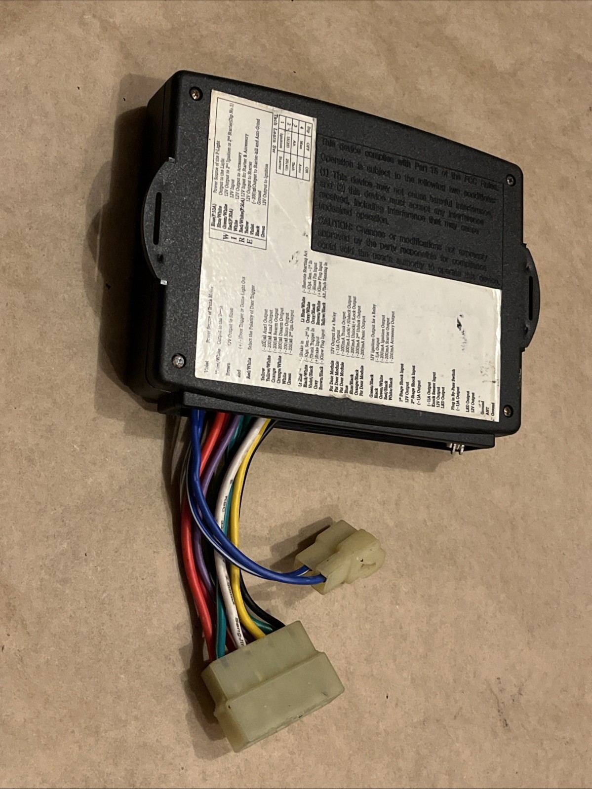 COMPUSTAR2000-AS 2-Way Remote Start System 3,000 Ft Max Module brain Unit only