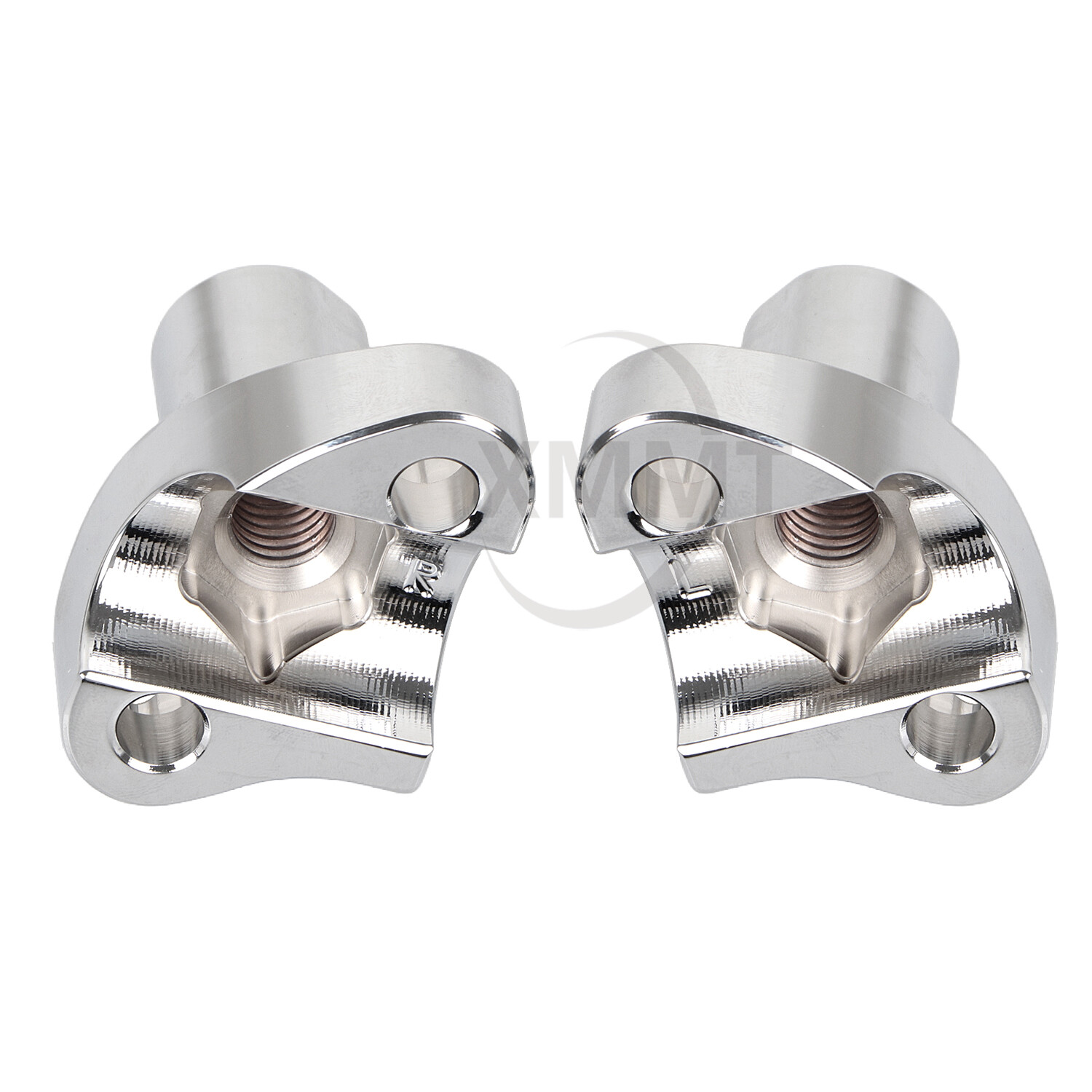 2" Tall Handlebar Risers Bottom For Harley Dyna Fat Boy Softail Road King Glide