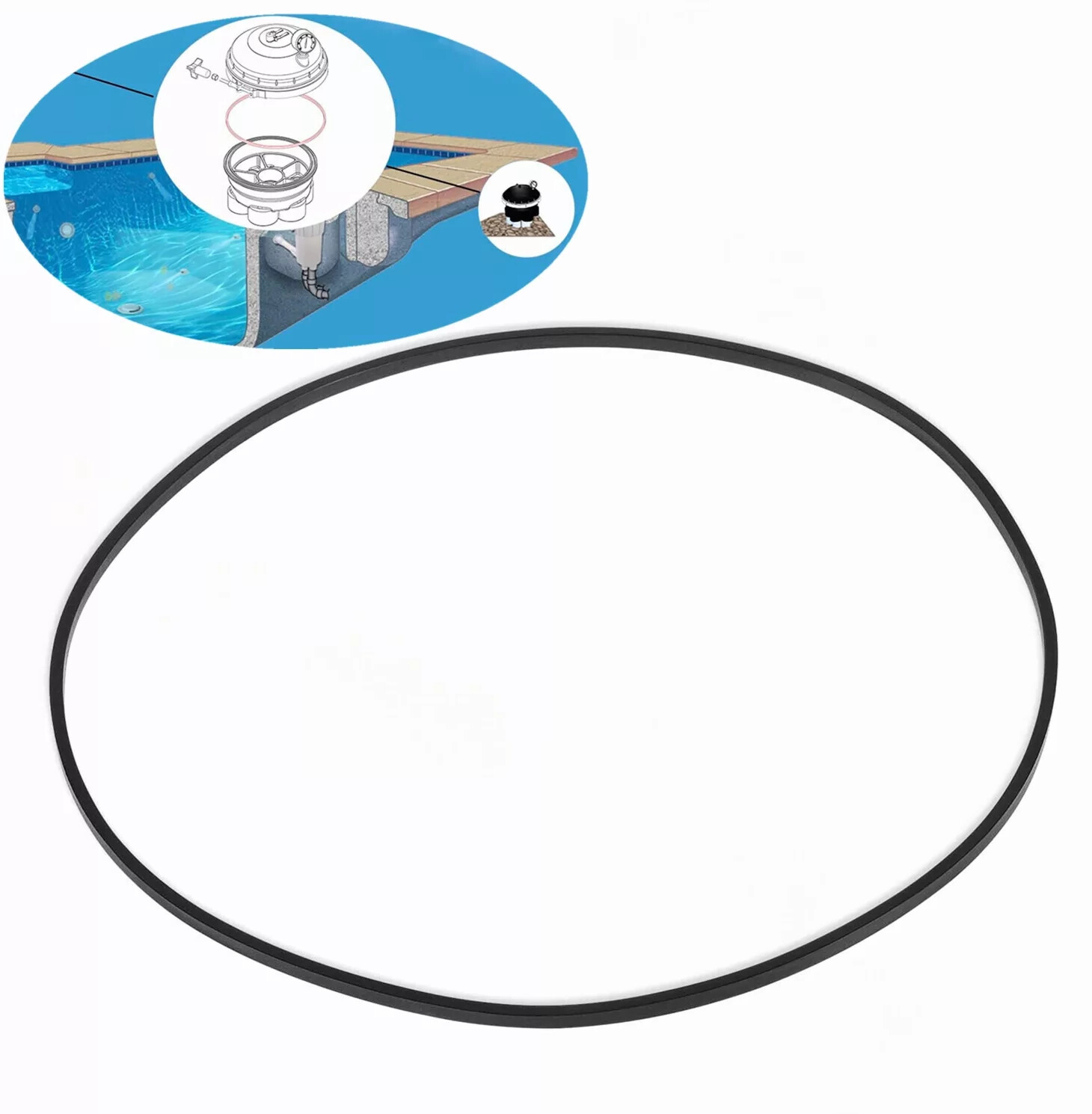 005-302-0100-00 Water Valve Base O-Ring for Paramount 2/3/4/6/9/12 Port Modules