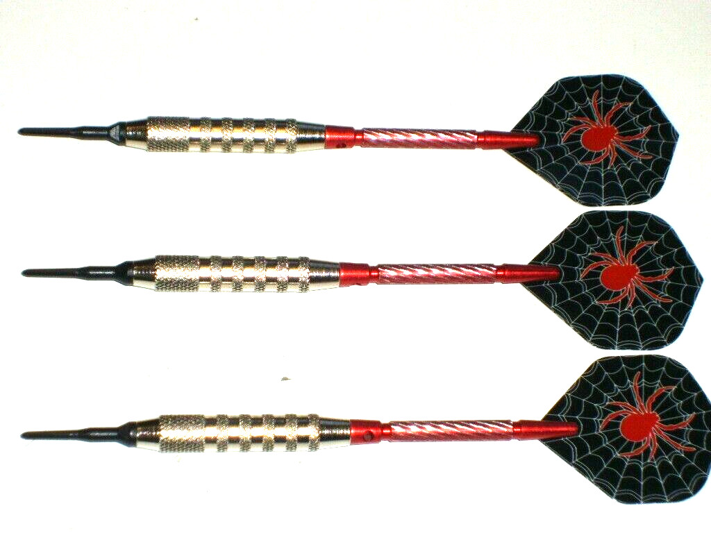 Soft Tip Darts, New 17 Gram Plated with Aluminum Shafts #3962
