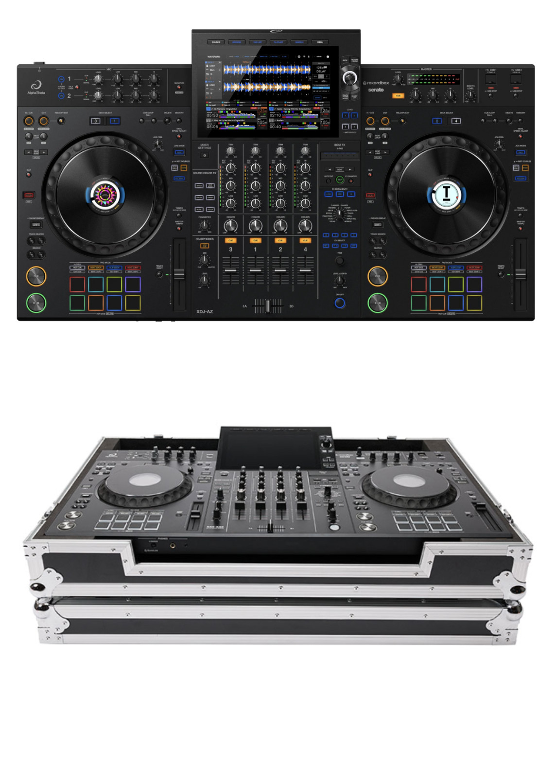 AlphaTheta XDJ-AZ + Magma MGA41038 Case Bundle