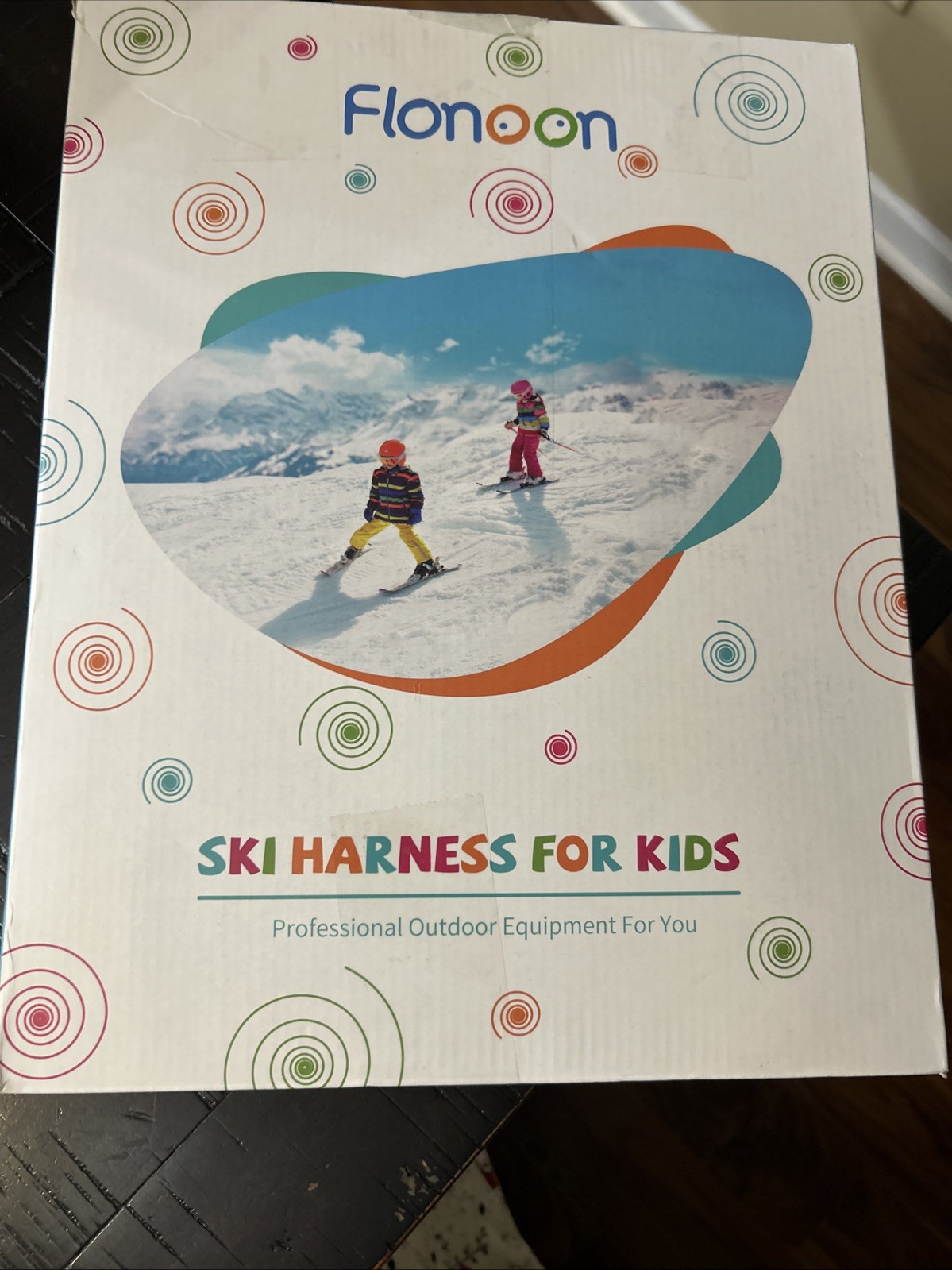 Flonoon Ski Harness for Kids Boys Girls Toddler to Learn Ski NEW NWT Blue Snow