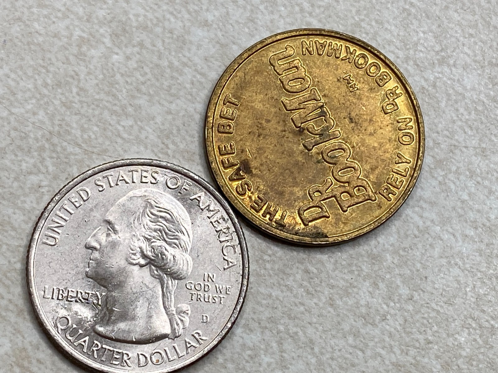 Dr Bookman Orthodontist Arcade Game Token T5067