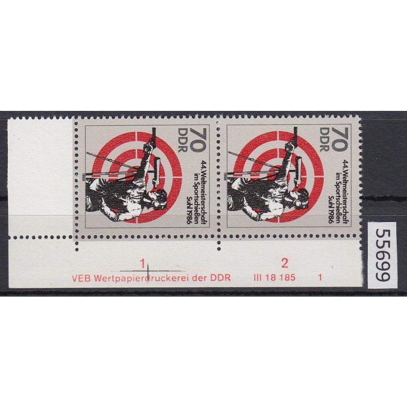DDR 1986, Mich. No.: 3046 ** DV FNr. 1