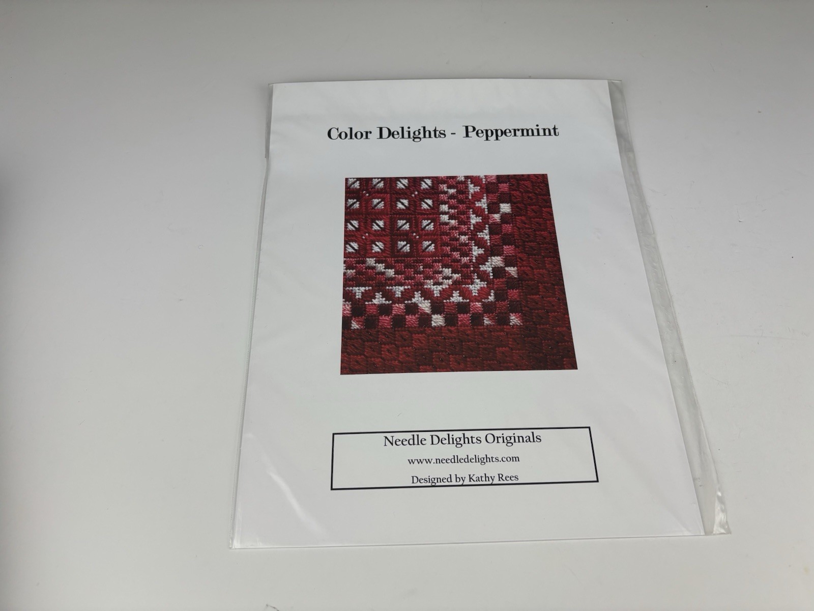 Needle Delights Originals Color Delights Peppermint Needlepoint Pattern 1S