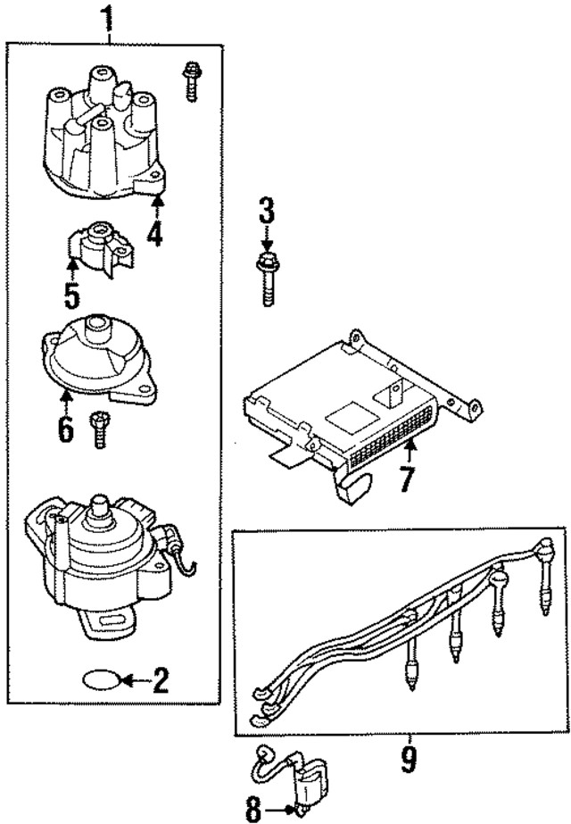 Genuine Infiniti Distributor Rotor 221570M513