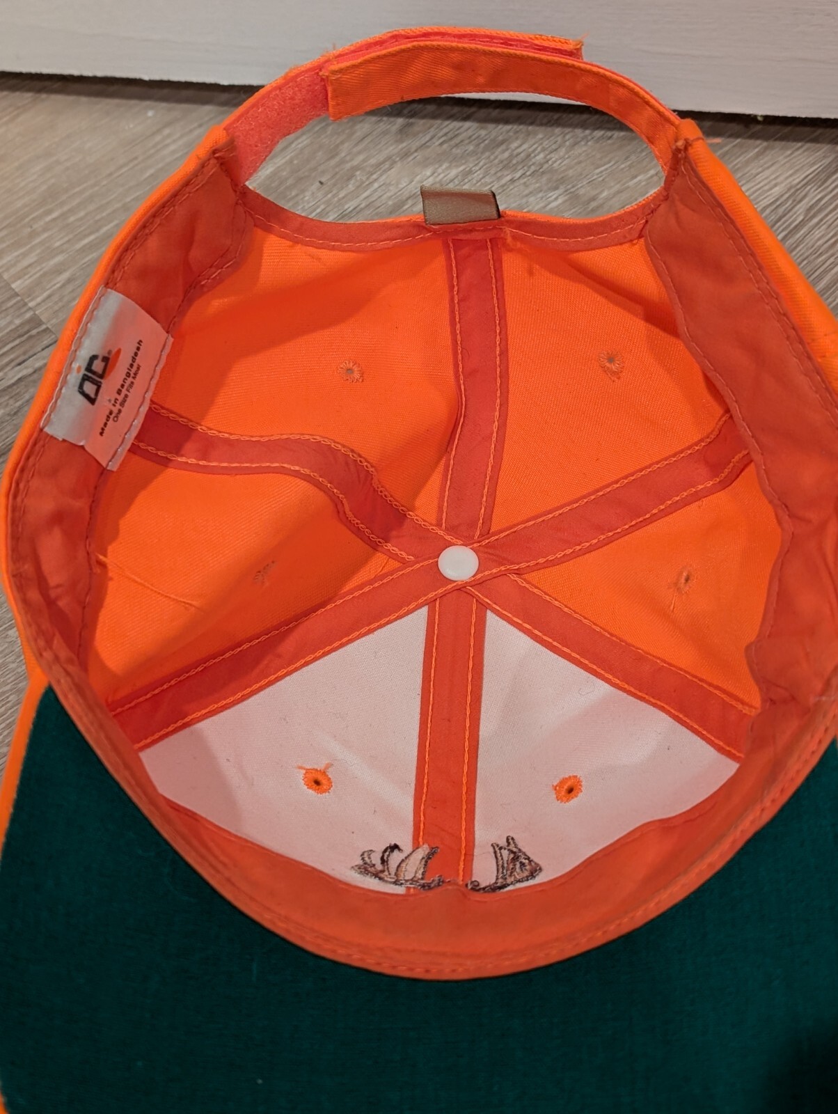 Dicks Sp Goods Adult Blaze Orange Hi-Res Deer Antler Hunting Cap FAST SHIP! NY