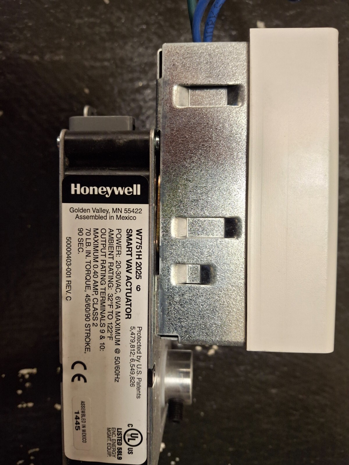 Honeywell w7751h Smart VAV Actuator 24 volt