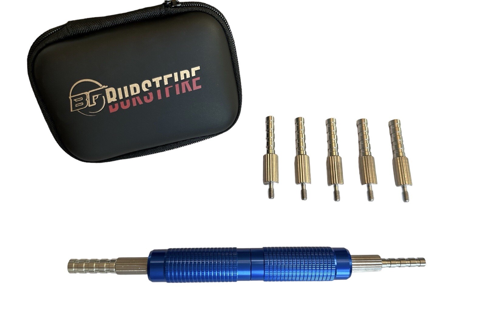 Burstfire - Complete 7 Neck Tension / Case Mouth Gauge Kit - For Reloading