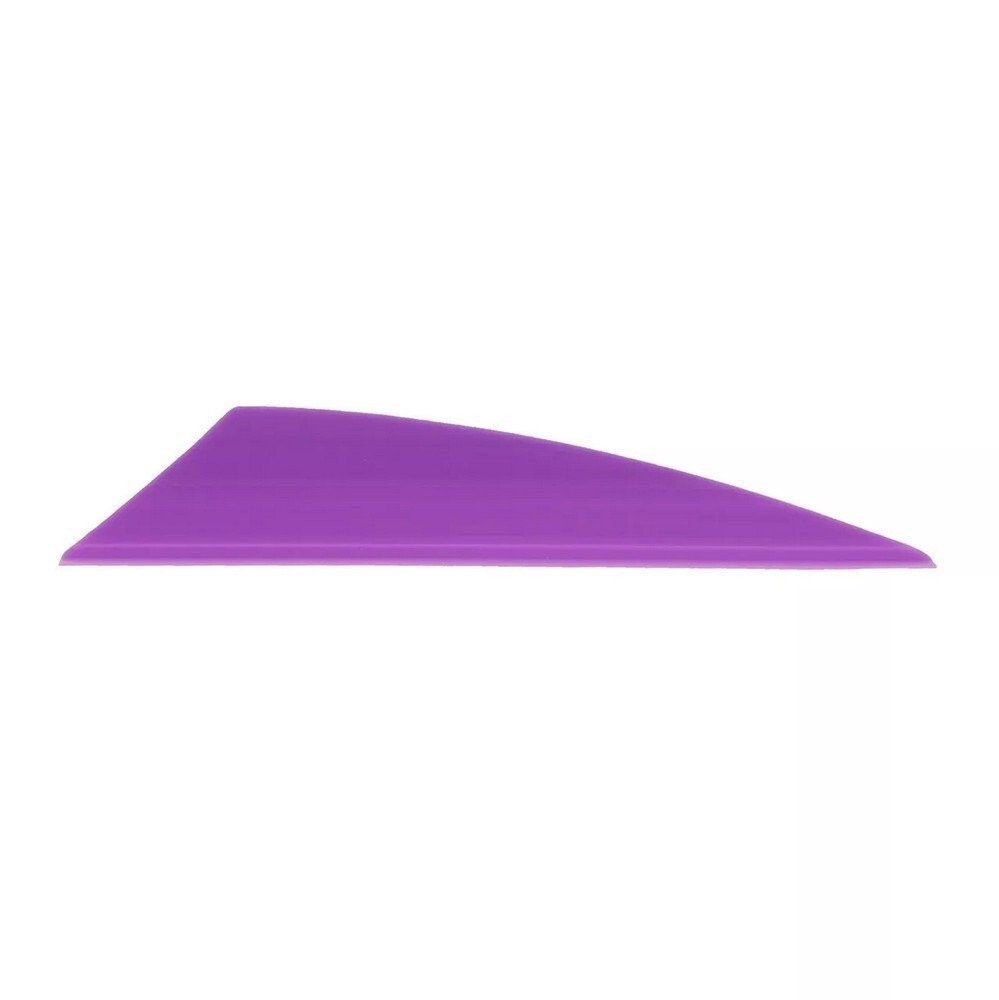 Tac Vanes 2.75" x .48" Driver Purple Polymer Fletch Vanes - 80TAC-0360107-1016