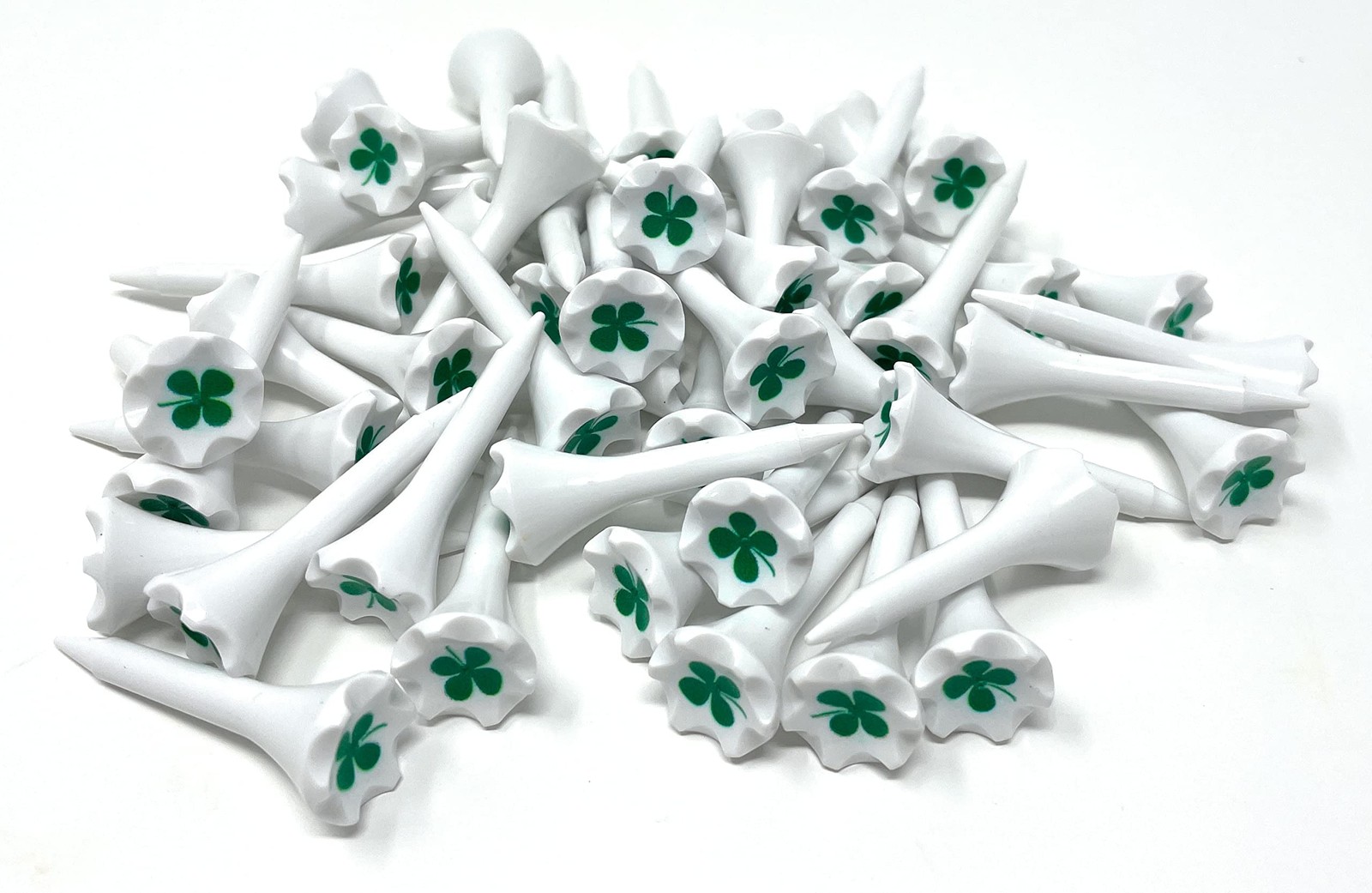 1 ½” Plastic Golf Tees – Short Tees for Irons, Par Threes, Hybrids, and Drivi...