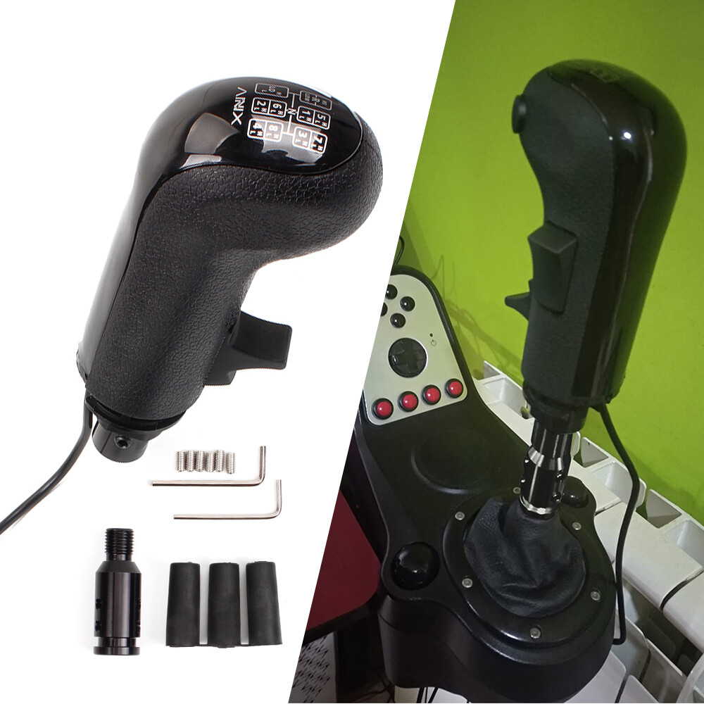 USB Truck Simulator Shifter Gearshift Knob for Logitech G29 G27 G25/Thrustmaster