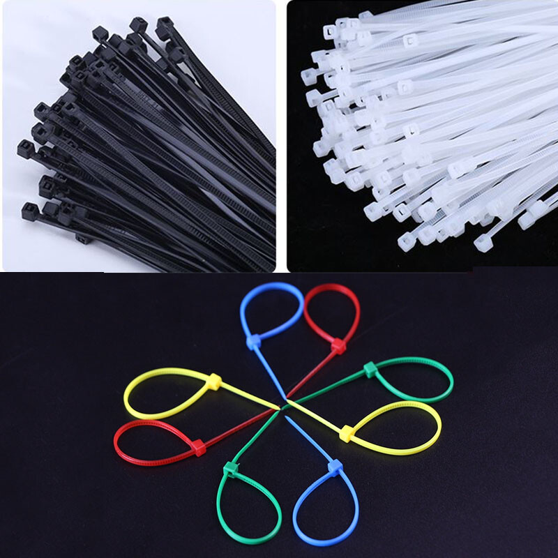 Strong Self Locking Nylon Cable Ties Various Size Colour 3x60-150mm 1.9mm Width