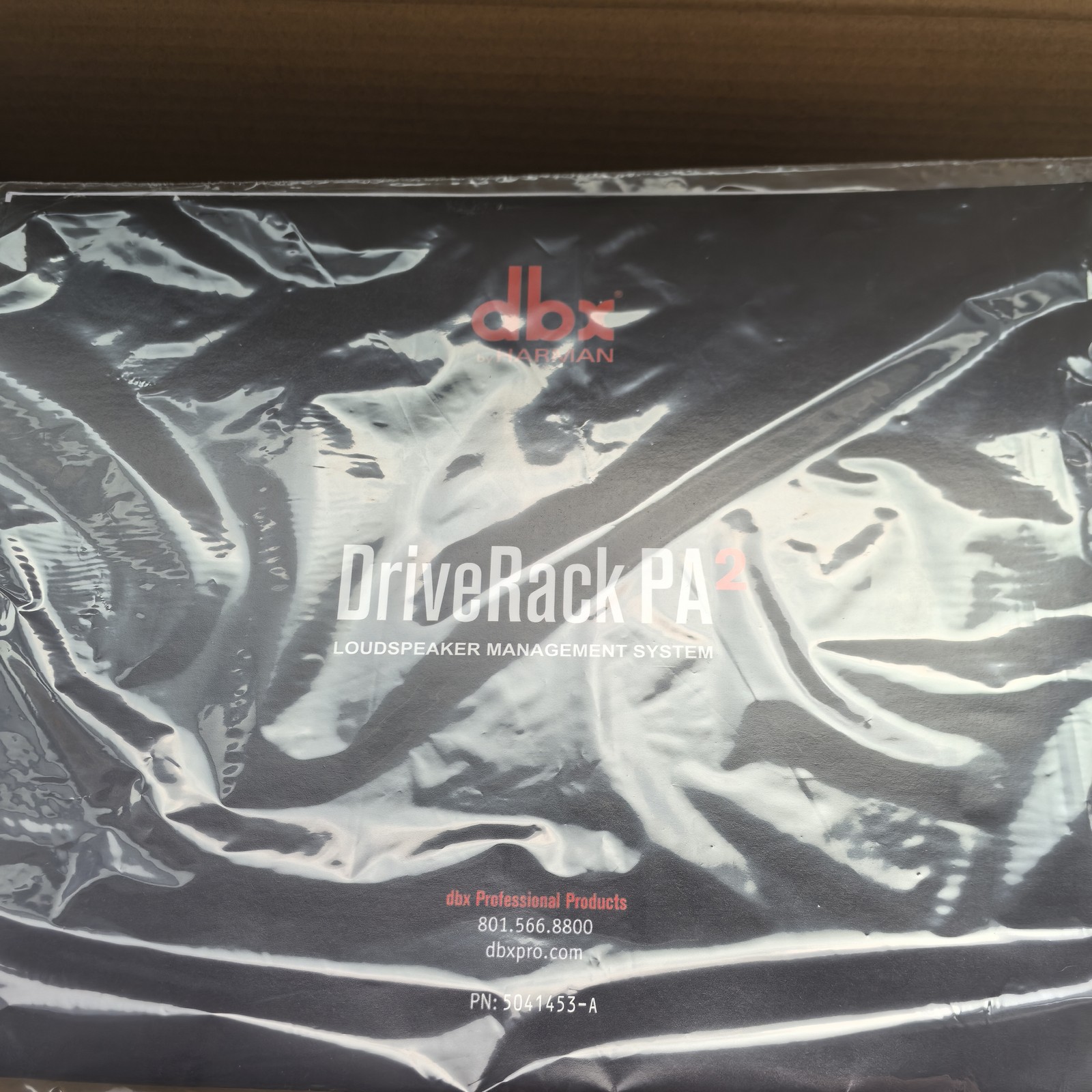 DBX PA2 DriveRack Complete Loudspeaker Management System-PA2