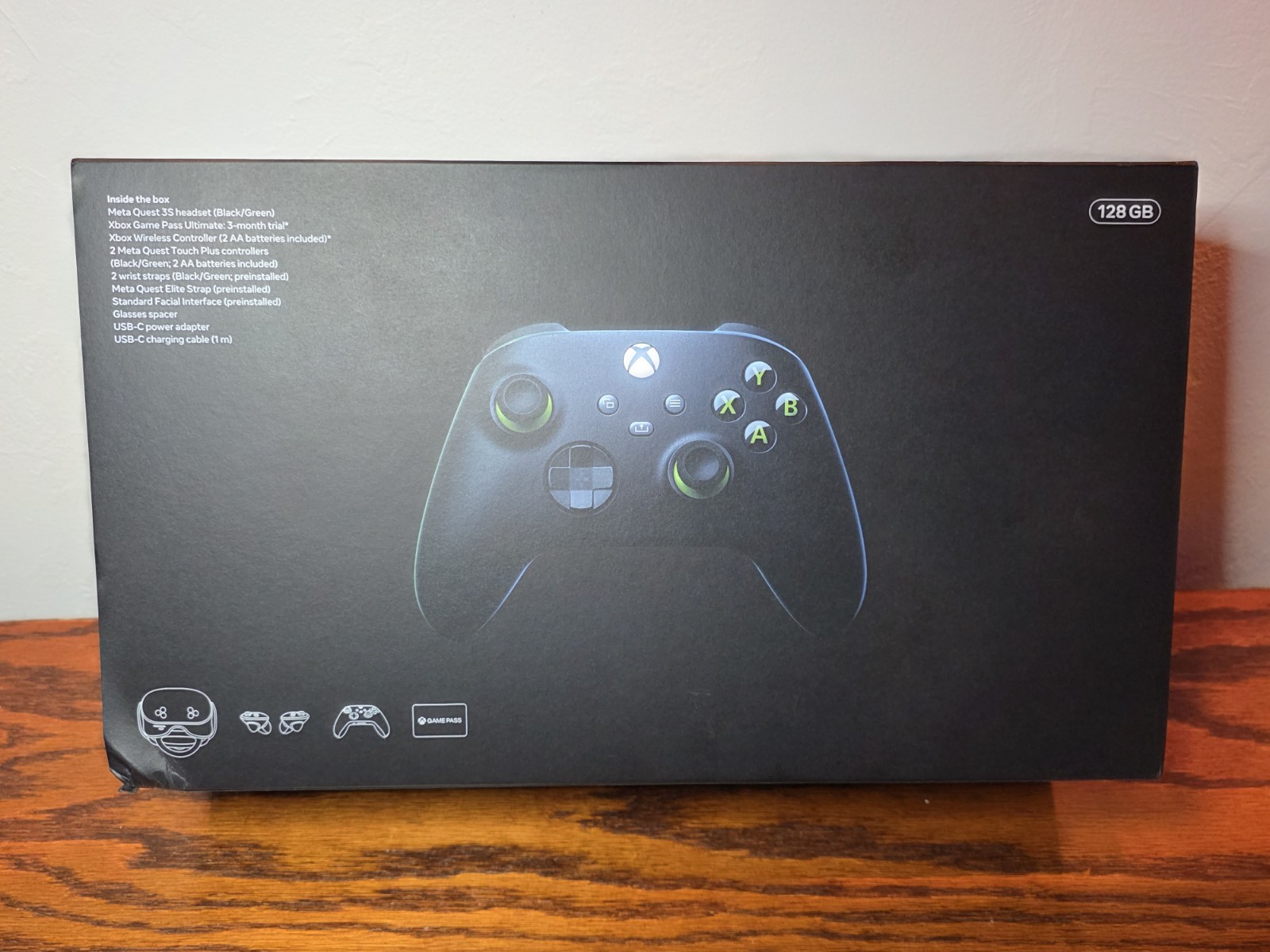 NEW Meta Quest 3s XBOX Limited Edition VR Headset + Wireless Xbox Controller