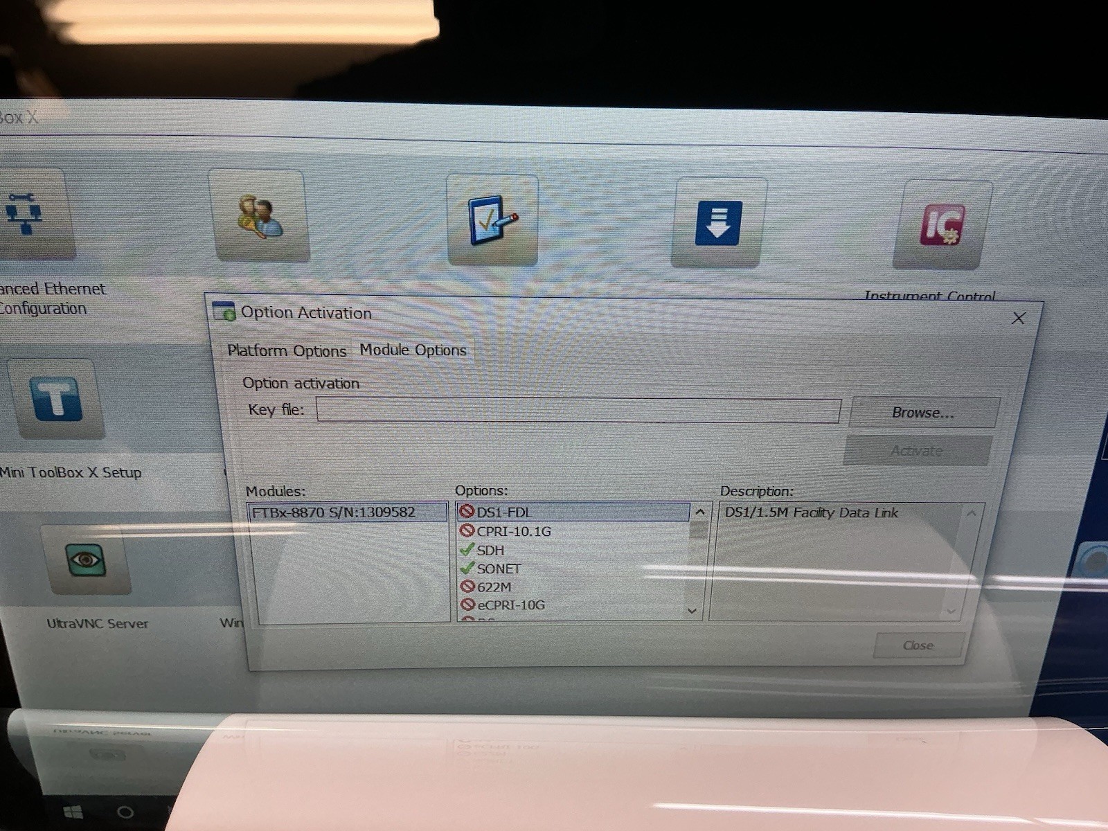 Exfo FTB-1v2 Pro & FTBx-8870 Power Blazer 10G Multiservice Test Module