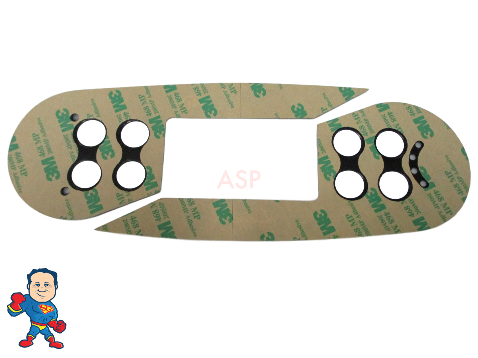 Overlay Master Spa Legend Series 2005-2012 (2) Piece (8) Button MP700