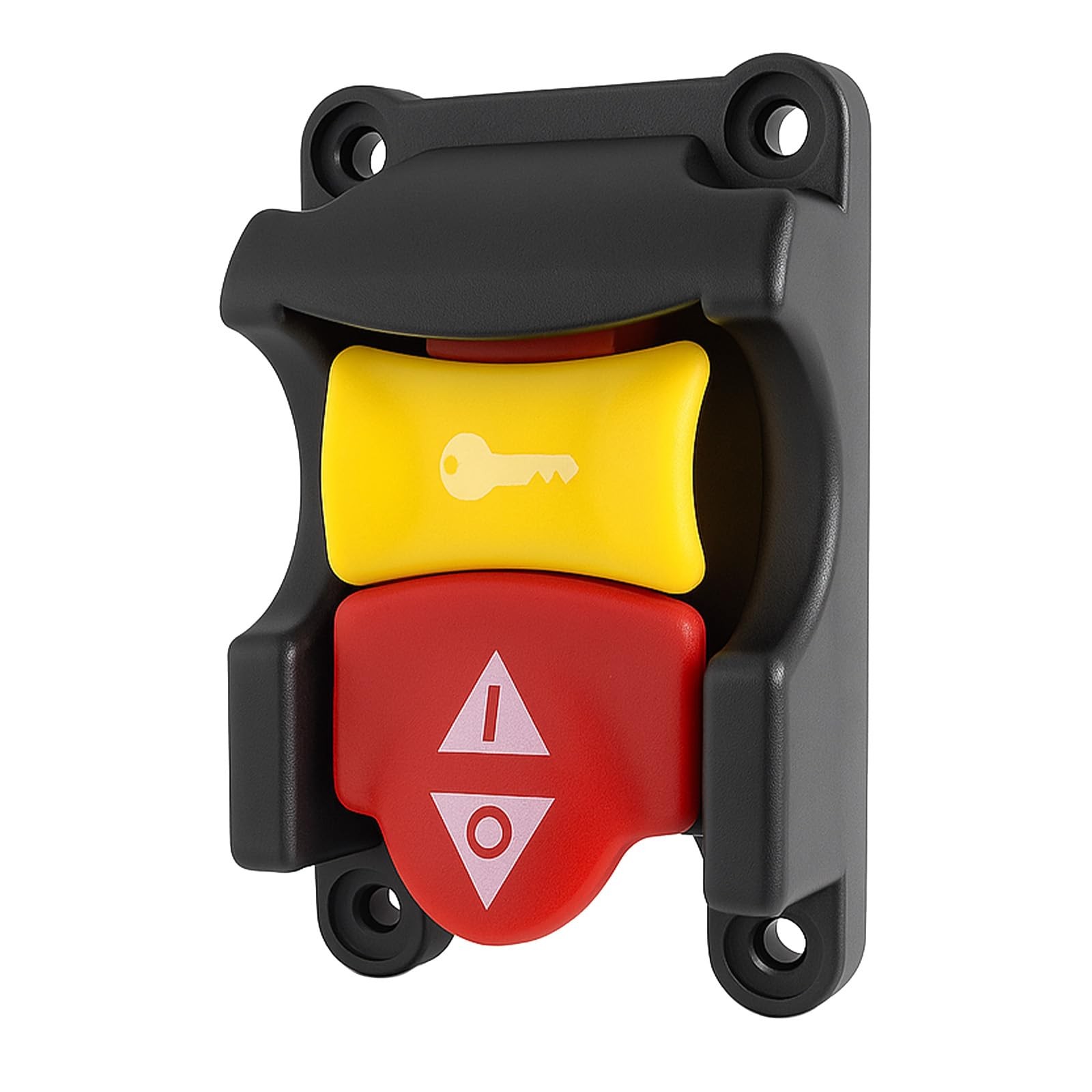 Table Saw Safety Paddle Switch 125V 250V 20A Emergency Stop Locking Key 10" Saw