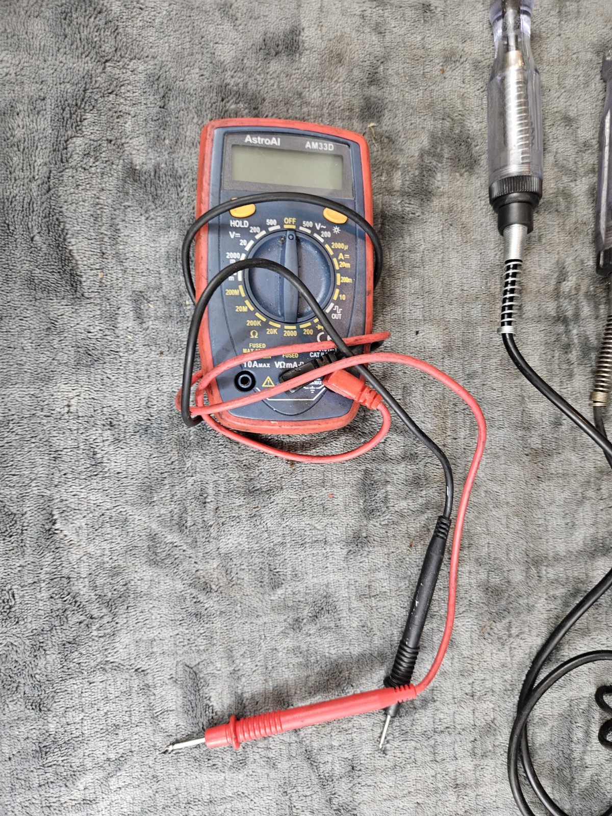 Set Of Electrical Testing Tools
