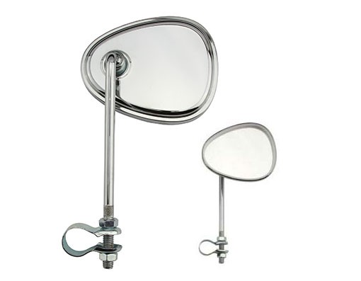 Bike Two V Mirror All Chrome.