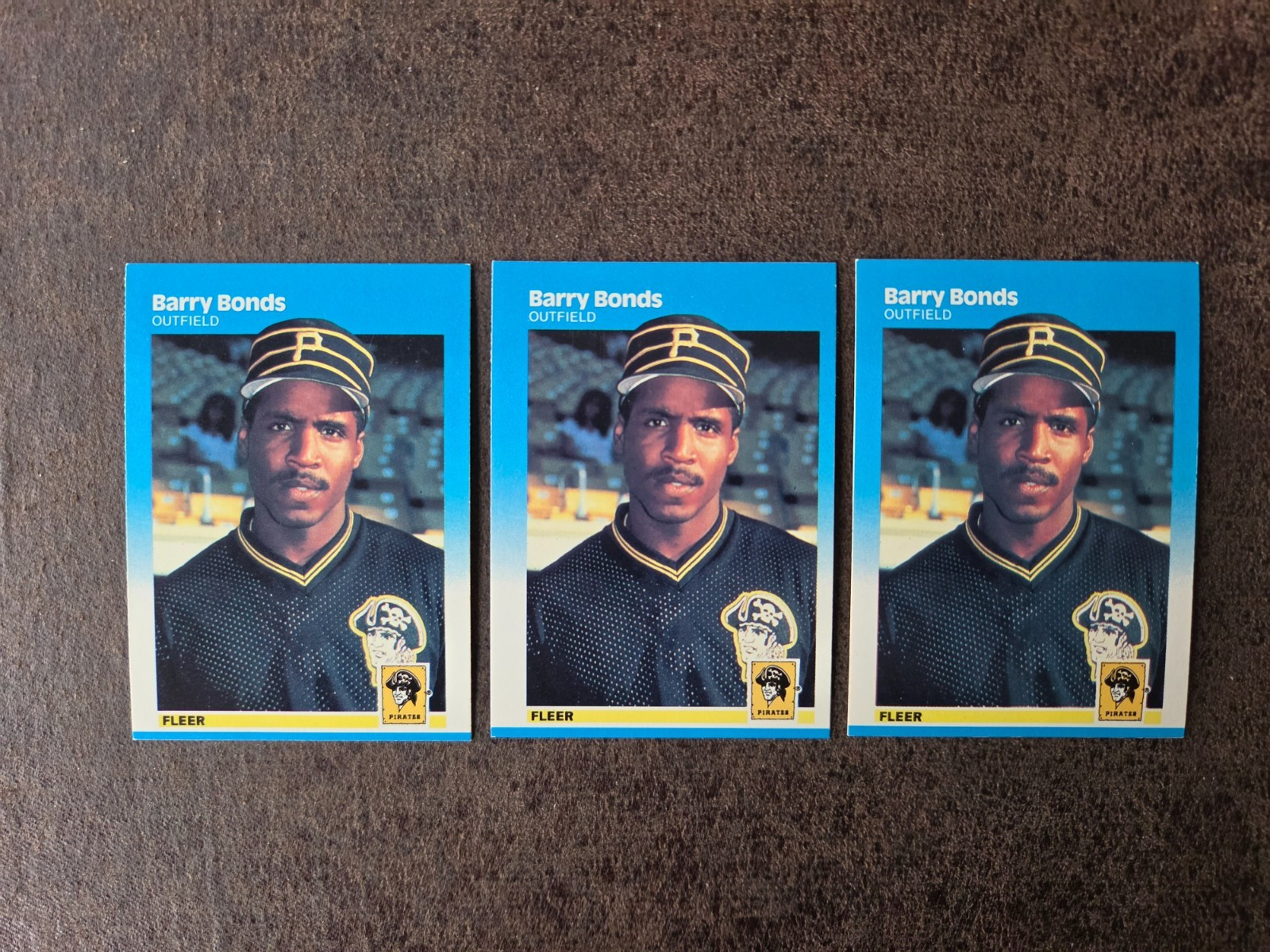 PICK 1 - 1987 Fleer Baseball ROOKIE Barry Bonds #604 - Pittsburgh Pirates