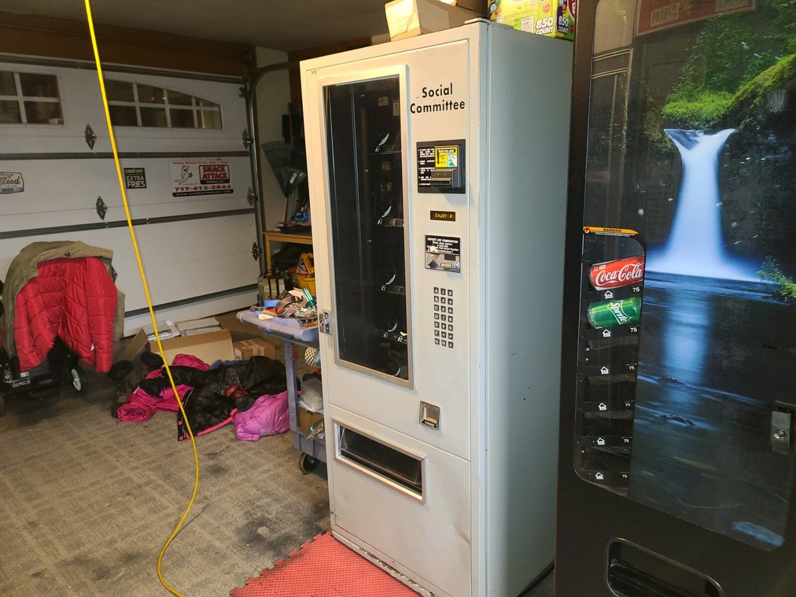 FSI, USI, 3030 Snack Vending Machine COIN RETURN RELEASE LEVER / Free Ship!