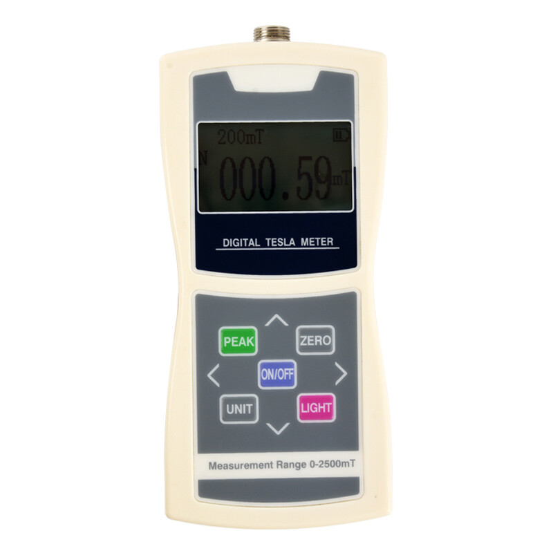 Handheld Tesla Meter Gauss Meter Magnetometer Digital Magnetic Field Tester