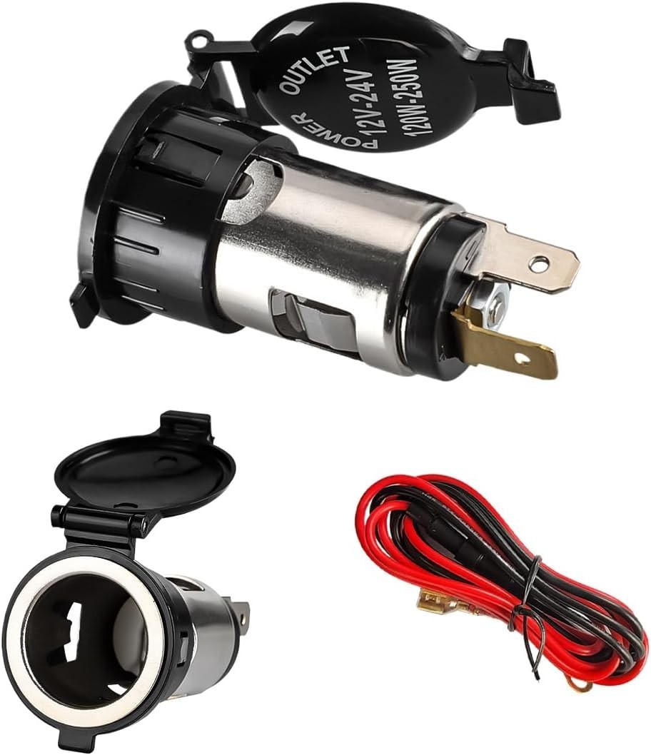 Cigarette Lighter Adapter for SUVs and Trucks with Power Outlet Functionality