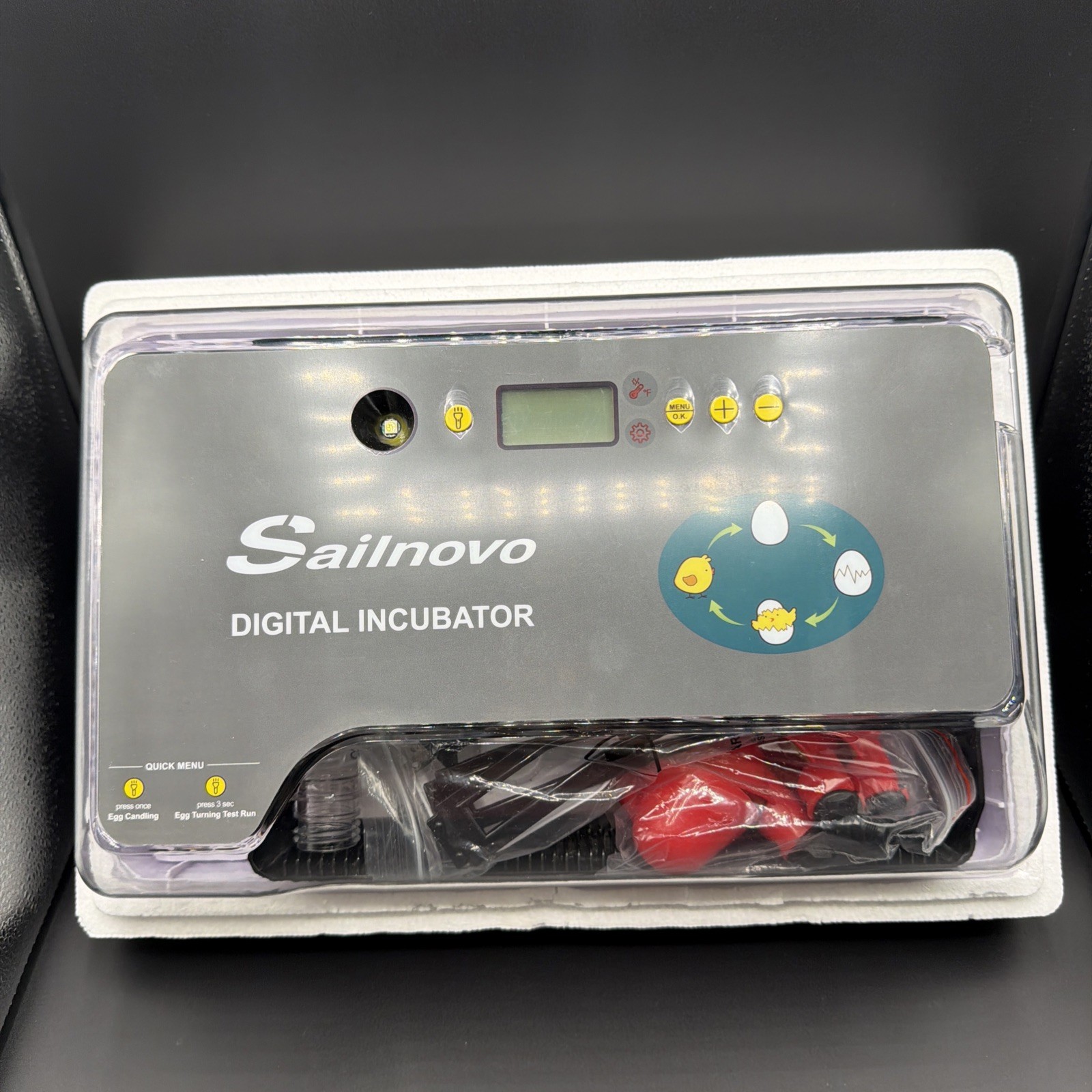 Sailnovo 20 Egg Incubator for Hatching Eggs, Automic Water Top-up Auto Turning
