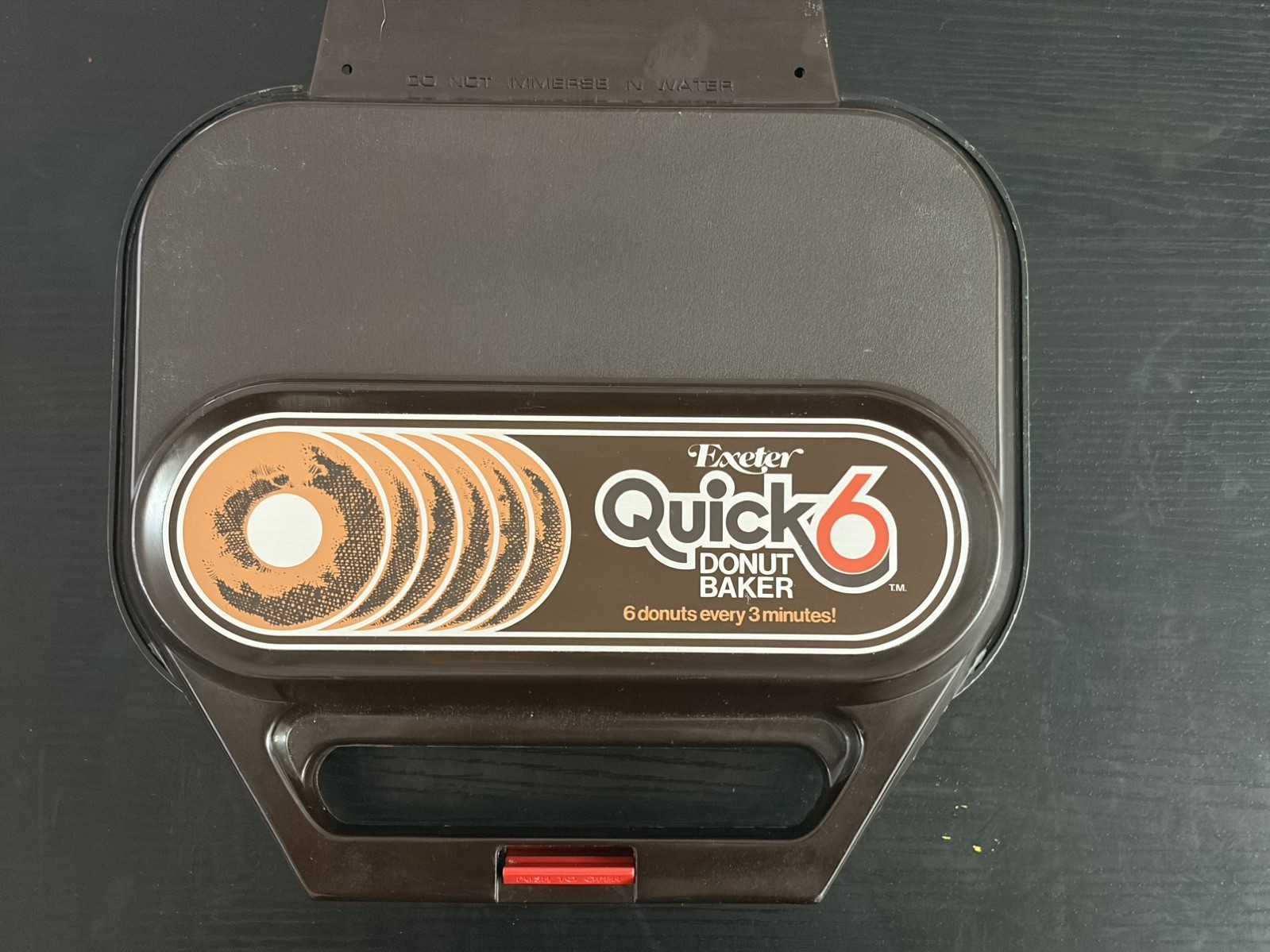 Vintage 1970's Exeter Quick 6 Donut Baker Maker Model 766. Tested And Works!
