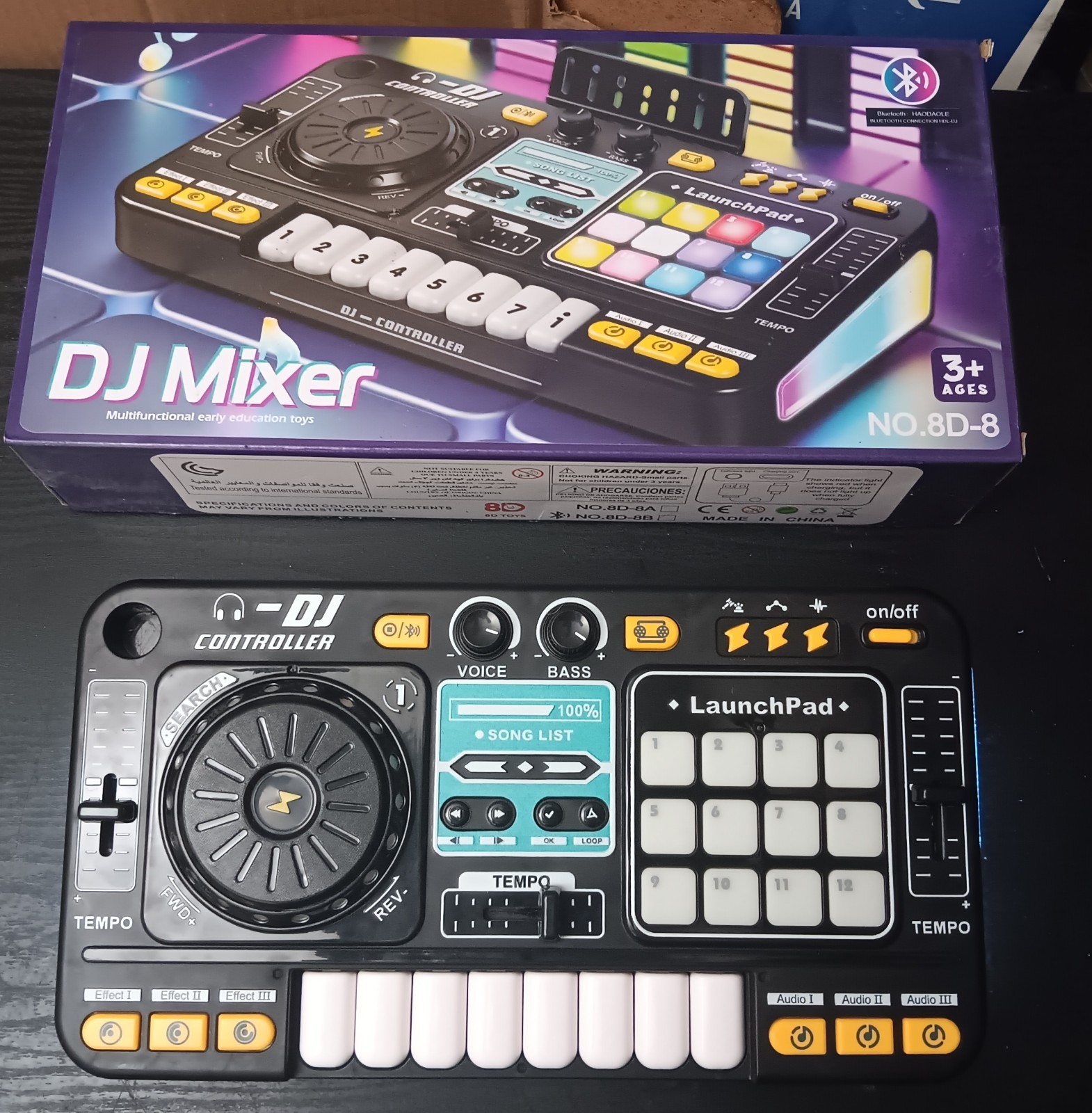 KIDS DJ EDUCATIONAL CONTROL MIXER