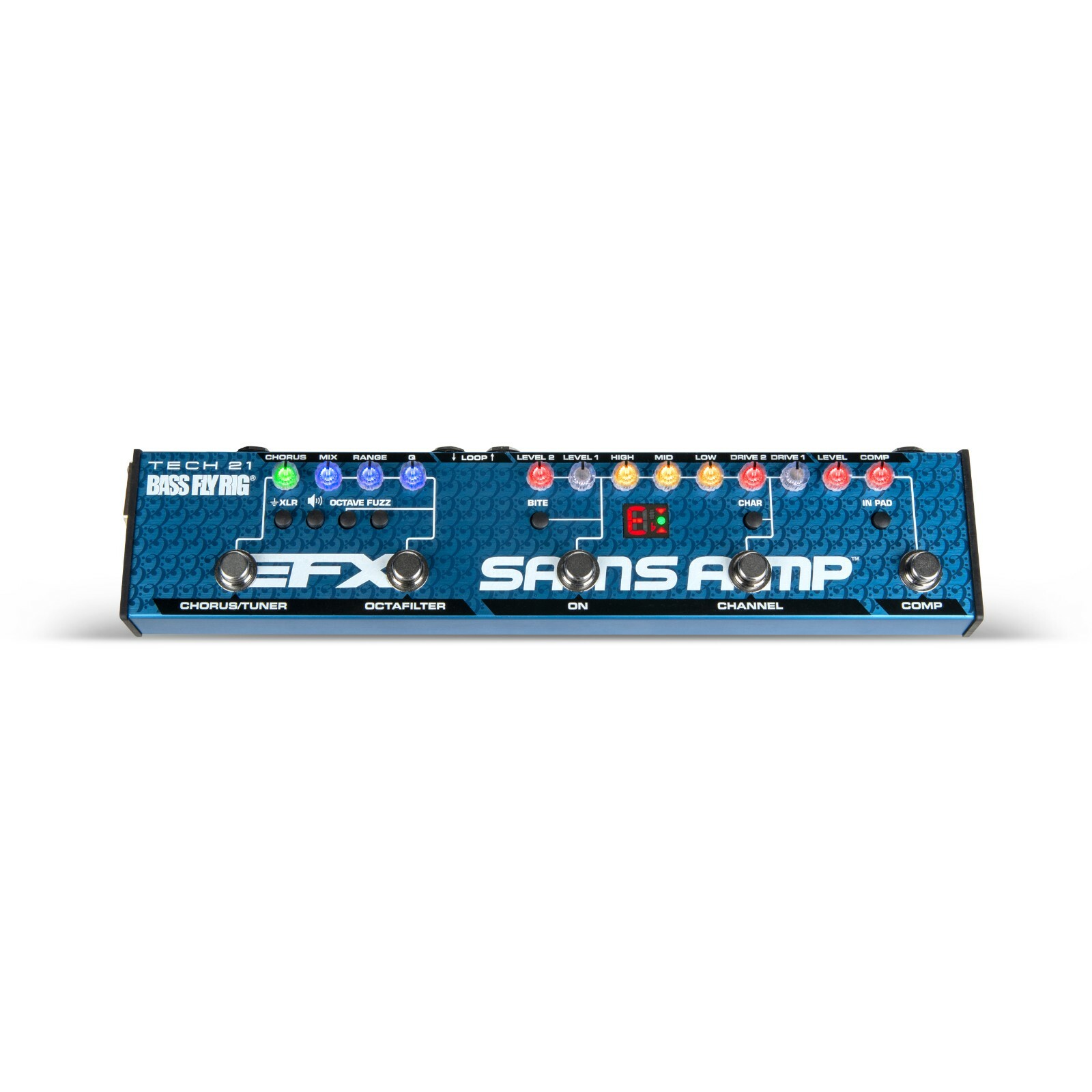 New Tech 21 Bass Fly Rig V2 Bass Guitar Multi-Effects Pedal