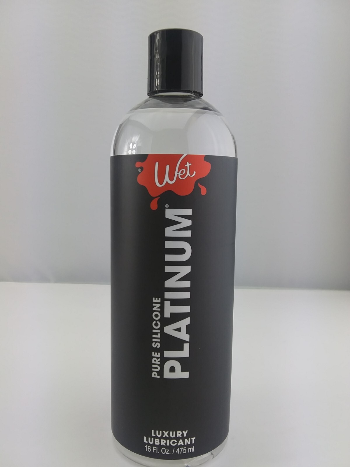 Wet Platinum Silicone Based Lube Personal Lubricant - Choose Size 8oz / 16oz