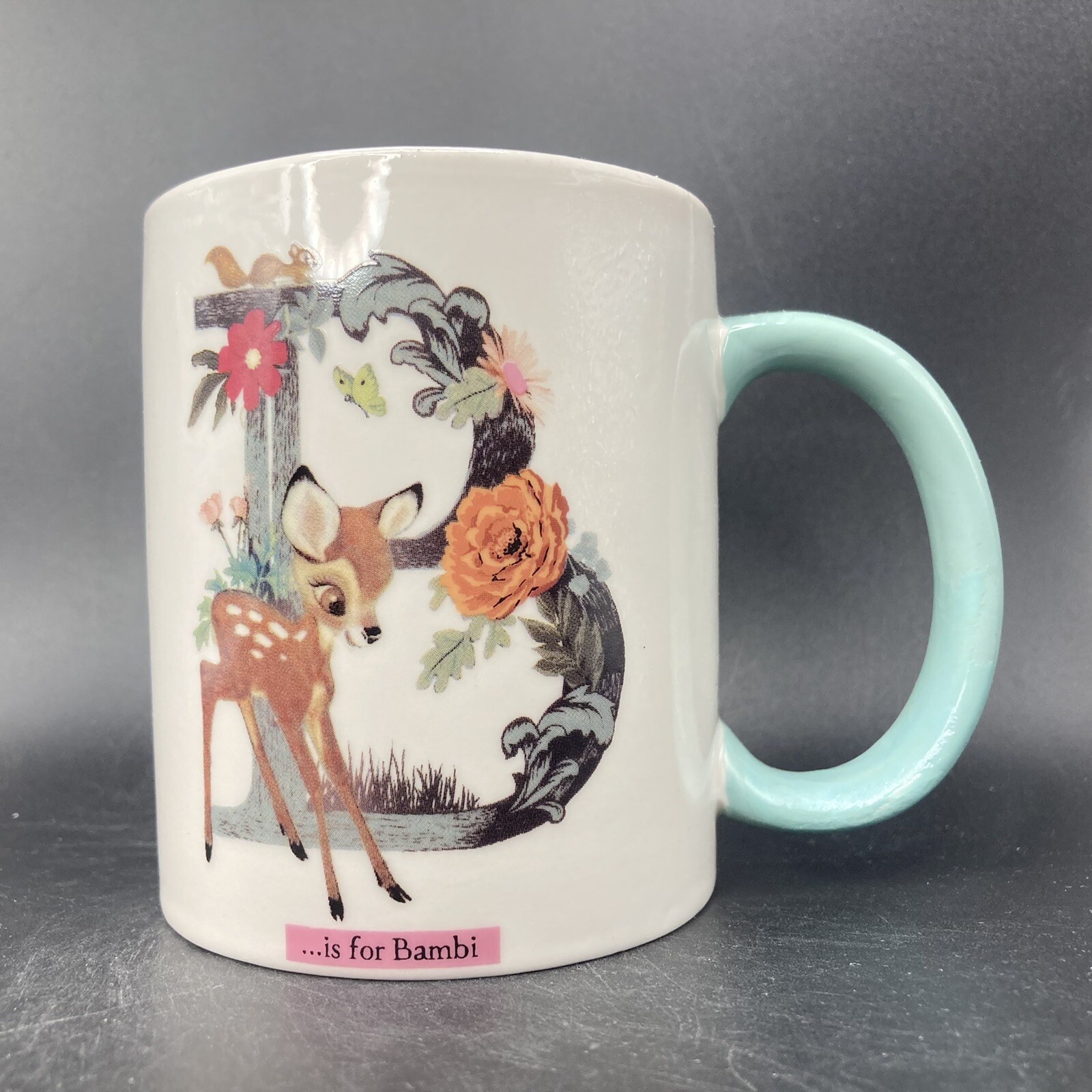 Disney B is for Bambi ceramic mug