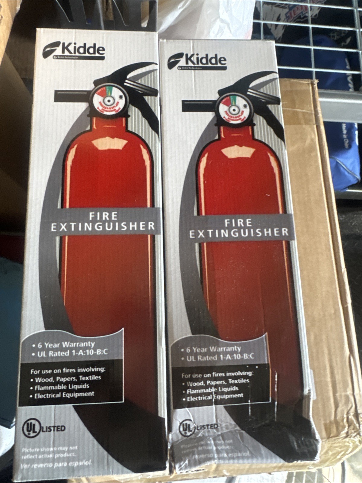 Kidde FA110G Multipurpose Home Fire Extinguisher - 466142MTL