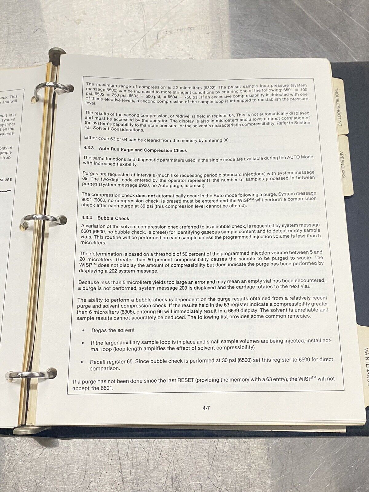 Waters Intelligent Sample Processor WISP 710B- Users Guide / Instructions Manual