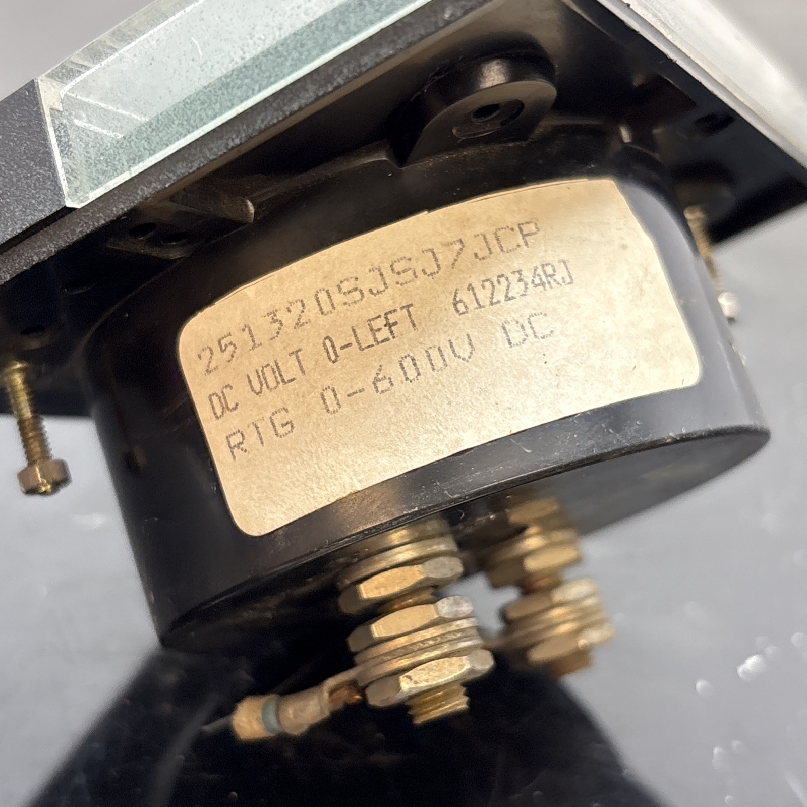 GE 251320SJSK7JCP panel meter