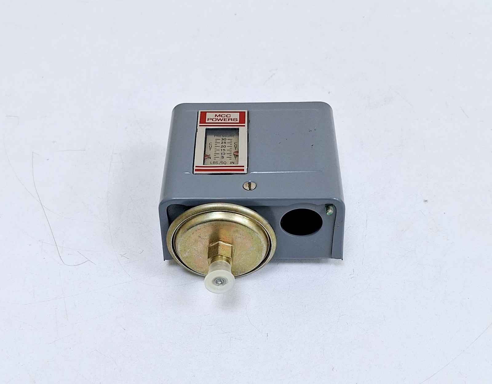 MCC Powers 134-1451 Pressure Electric Switch 3-30PSI