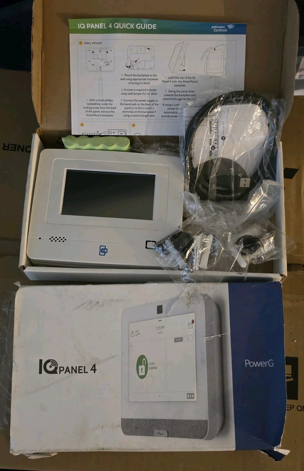 Johnson Controls IQ Panel 4 Power IQP4017 - Untested Parts/Repair