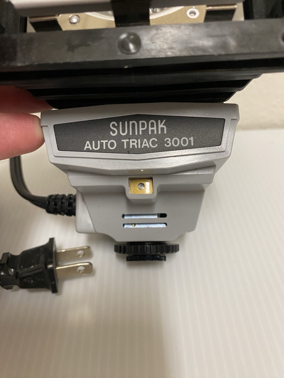 SUNPAK VIDEO LIGHT AUTO TRIAC 3001 VINTAGE ORIGINAL