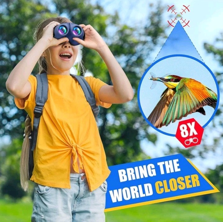 Binocular For Kids Compact High Resolution Shock Proof Binoculars