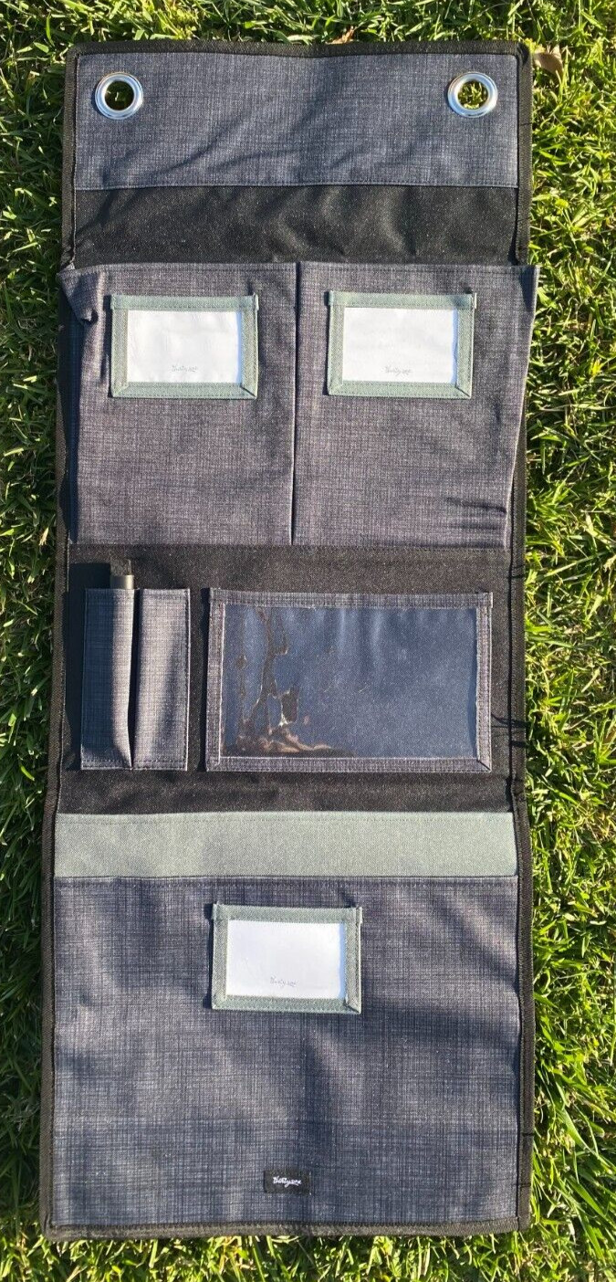 THIRTY ONE Hang Up Room Organizer Wall Home Office Black Cross Pop 758D NOS