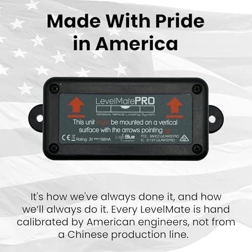 LevelMatePRO Wireless RV Leveling System, Bluetooth Leveler for Campers, Must