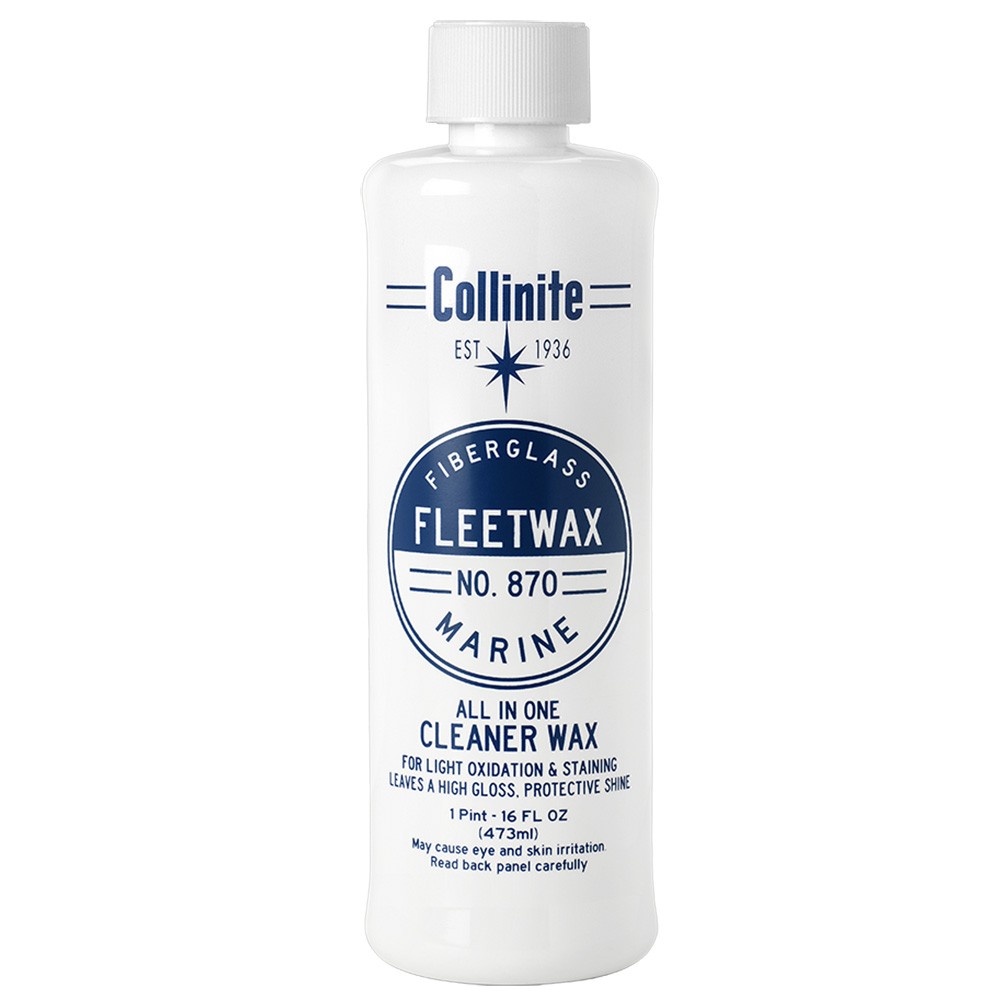 Collinite 870 16oz Marine Fiberglass Fleetwax