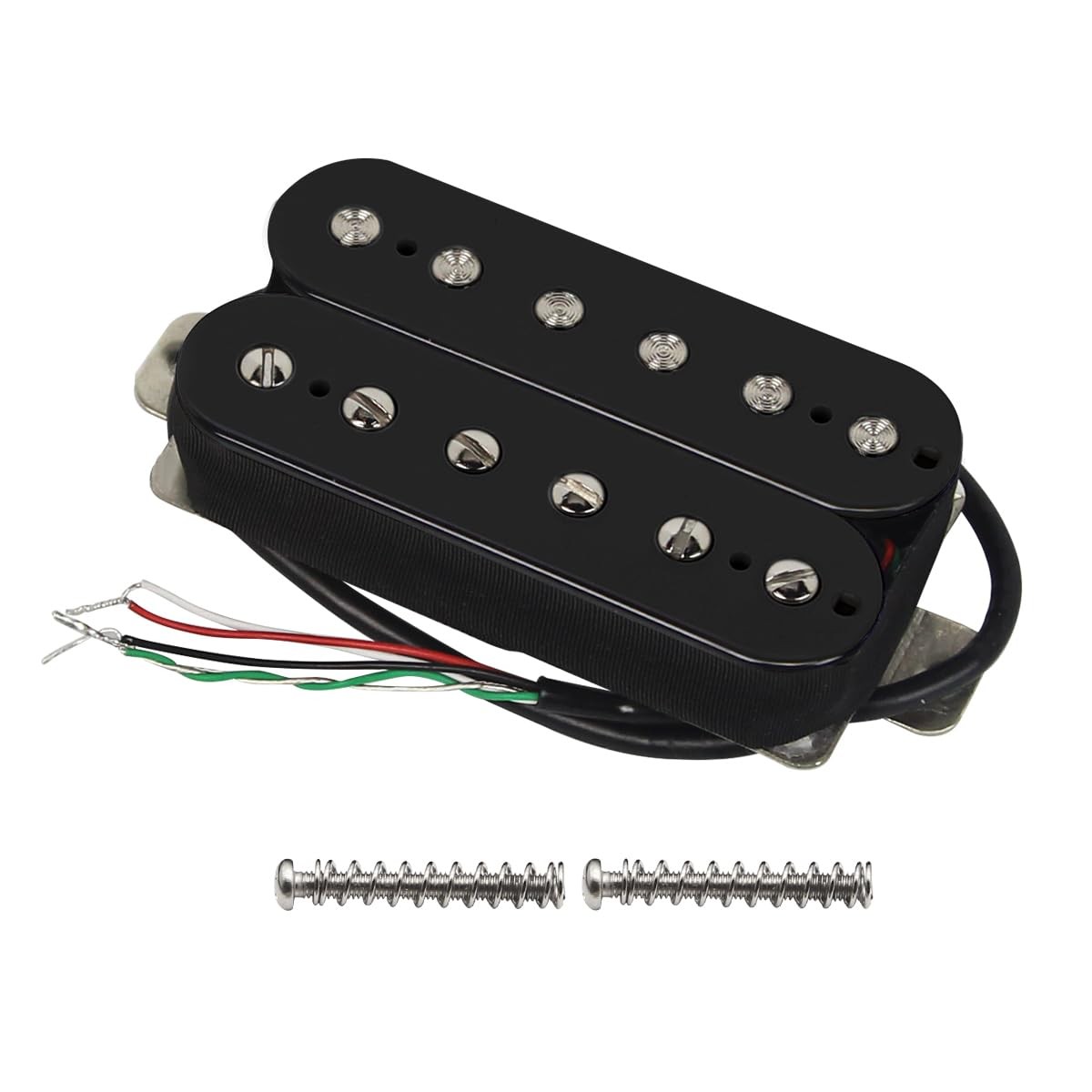 FLEOR Electric Guitar Humbucker Pickups Bridge Pickup (8-9K), Black