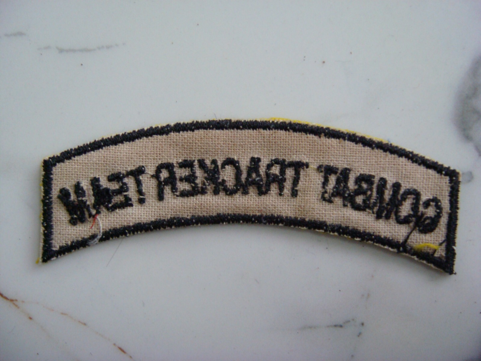 US COMBAT TRACKER TEAM ", VIETNAM WAR TAB PATCH