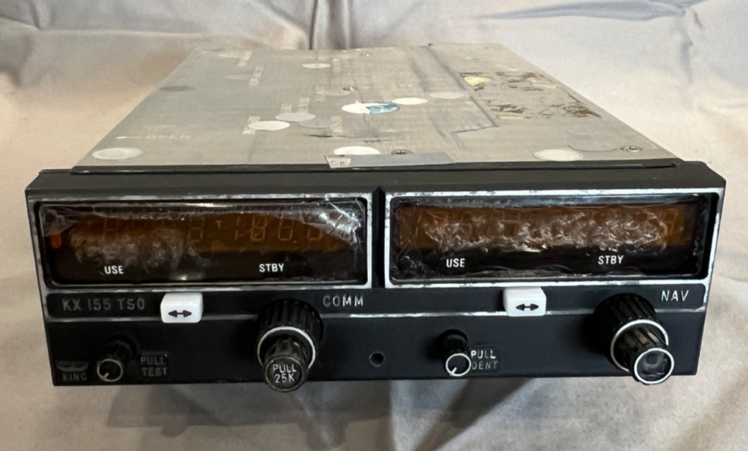 Bendix King KX 155 Nav/Com/GS w/Tray & Connectors | Part No.: 069-1024-12 14VDC