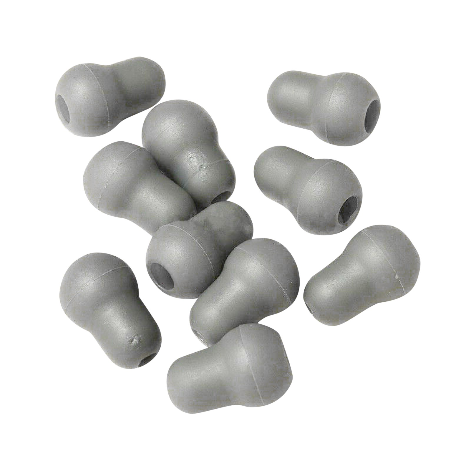 10Pcs Silicone Gray Soft Eartips Earplug Earpieces For Littmann Stethoscope kk