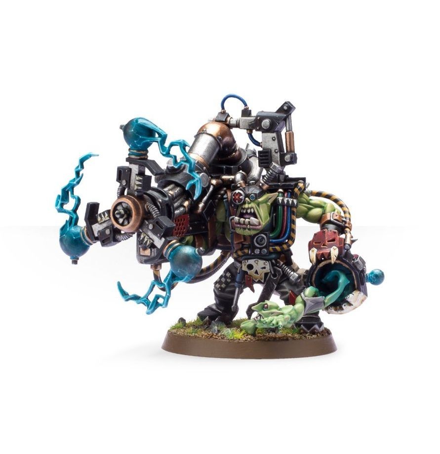 Orks Big Mek with Shokk Attack Gun Warhammer NIB New Sealed No Import Fees USA