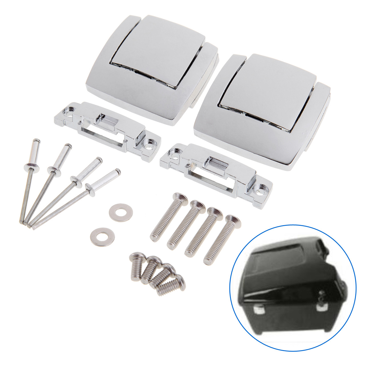 Tour Pack Pak Trunk Latches Fit For Harley Touring Road King Tour Pack 1980-2013